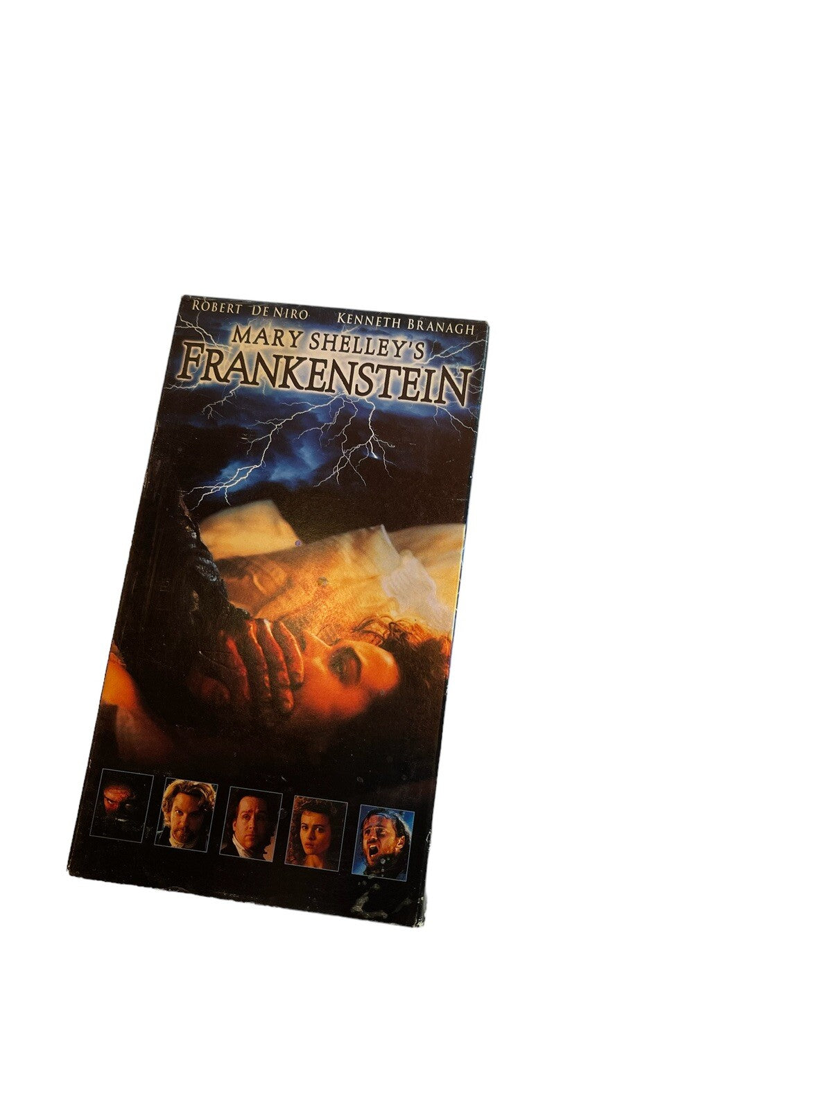 Mary Shelley's Frankenstein VHS 1995 Horror Robert De Niro Classic Movie Film