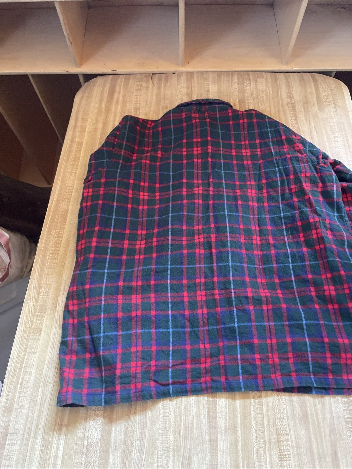 LL Bean Flannel Large