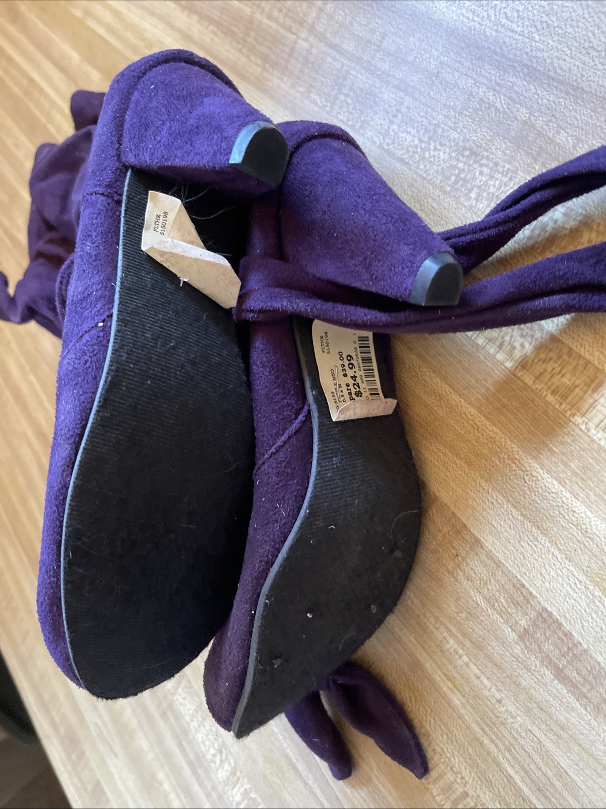 High Heel Booties 6.5 NWT 