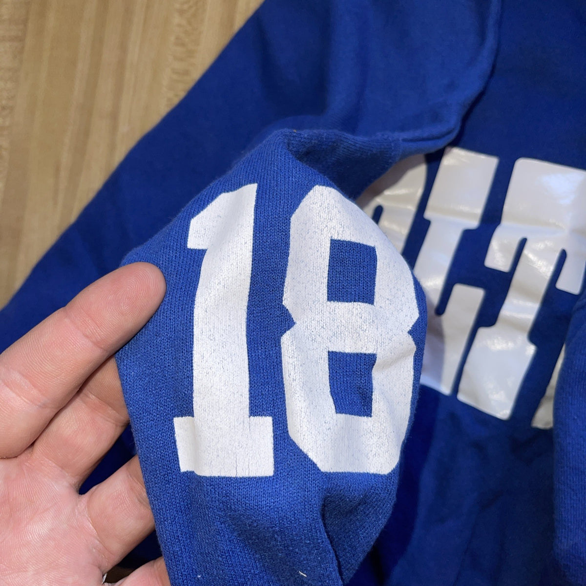 Indianapolis Colts Peyton Manning Sweatshirt Large 