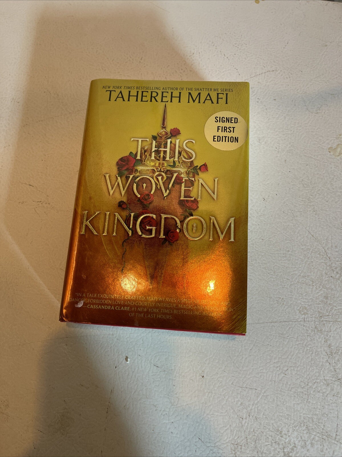 This Woven Kingdom Signed First Edition  Hardcover