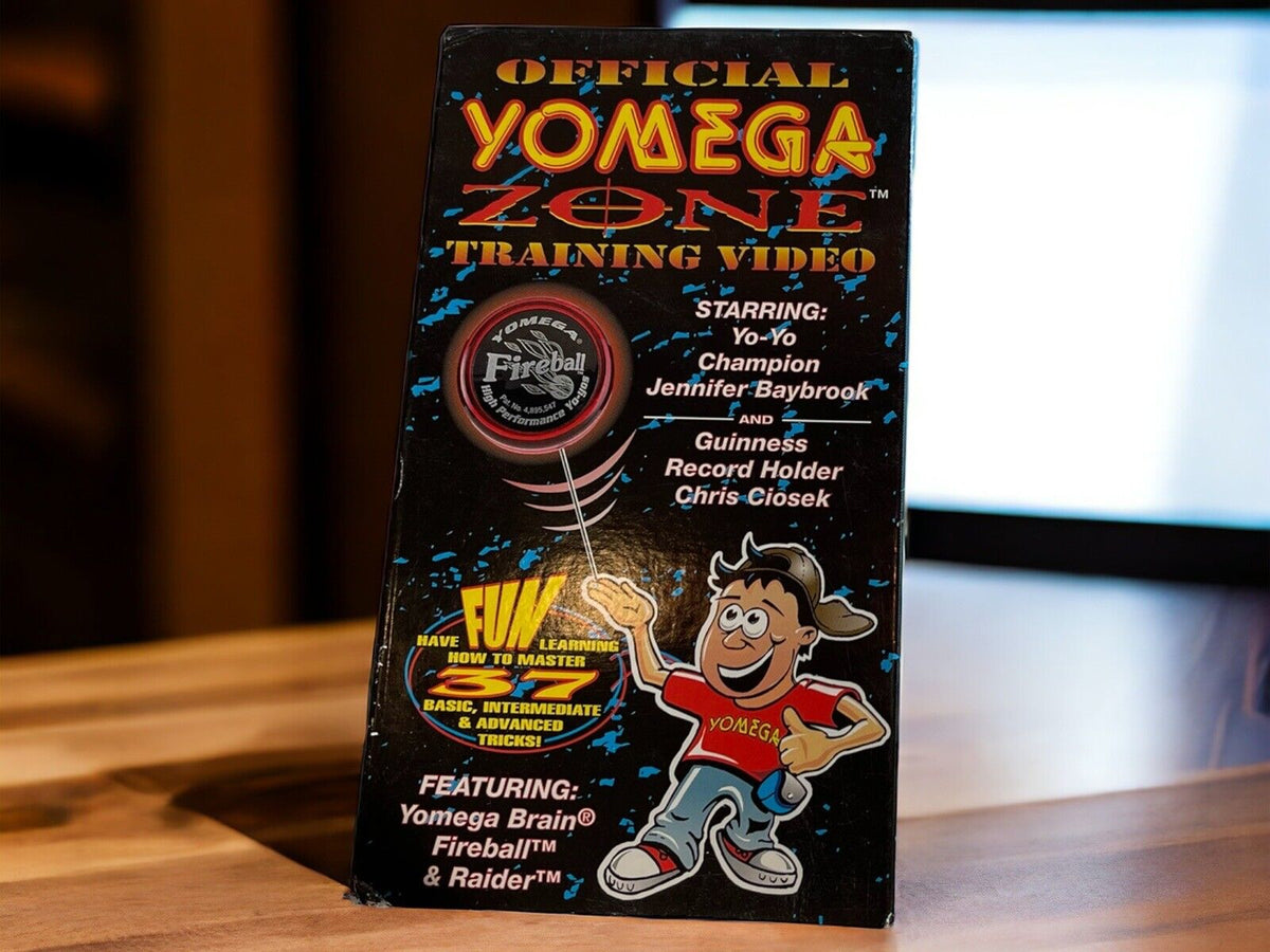 Official Yomega Zone Training Video Yo Yo Tricks VHS 1998