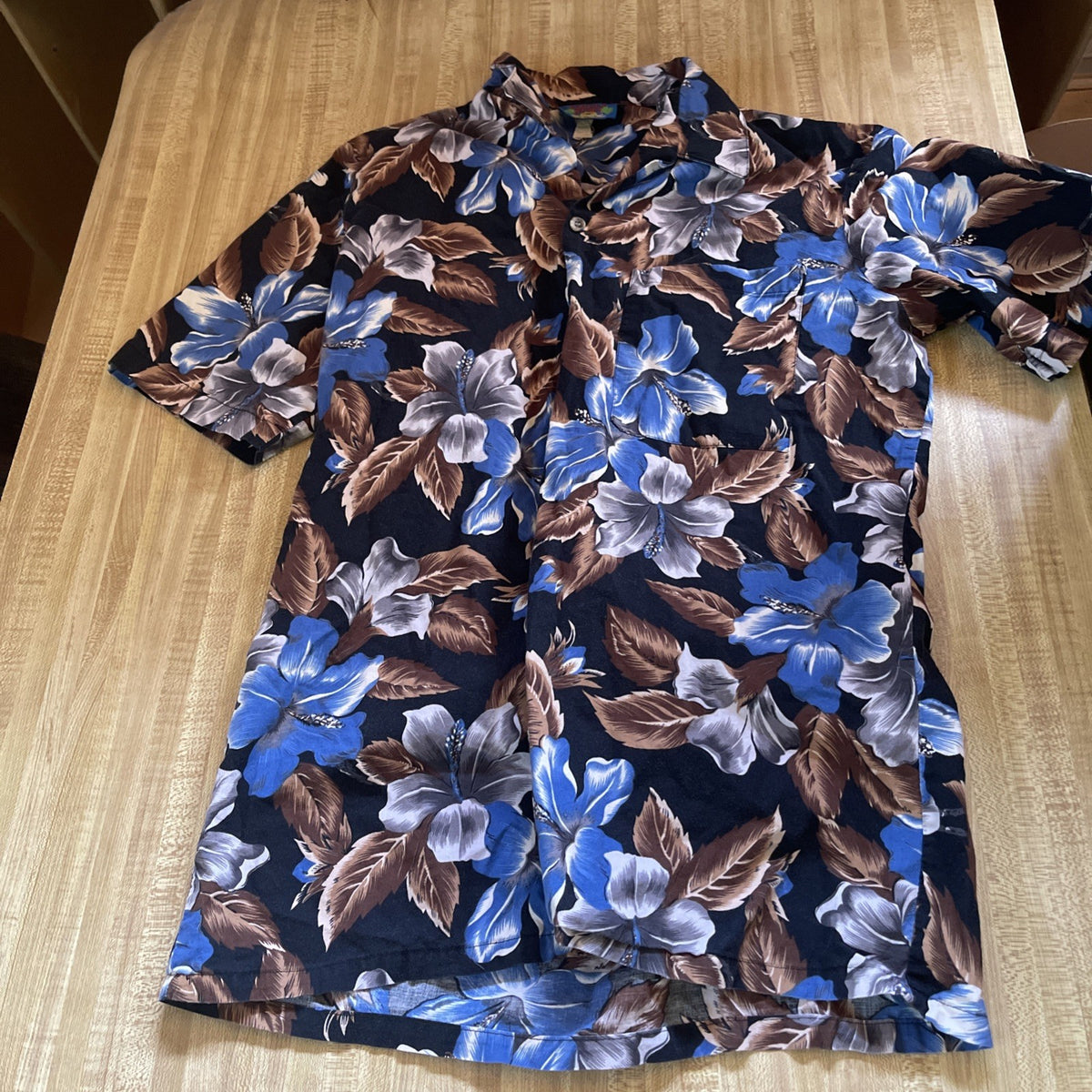 hawaii blues hawaiian shirt Medium