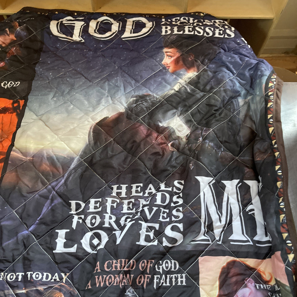 Religious Graphic  Blanket