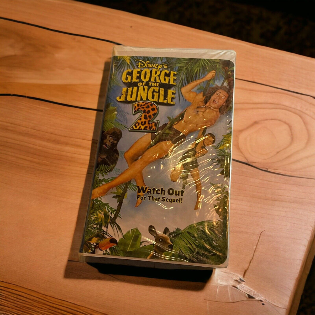 George of the Jungle 2 VHS 2003 Walt Disney Comedy Adventure Movie