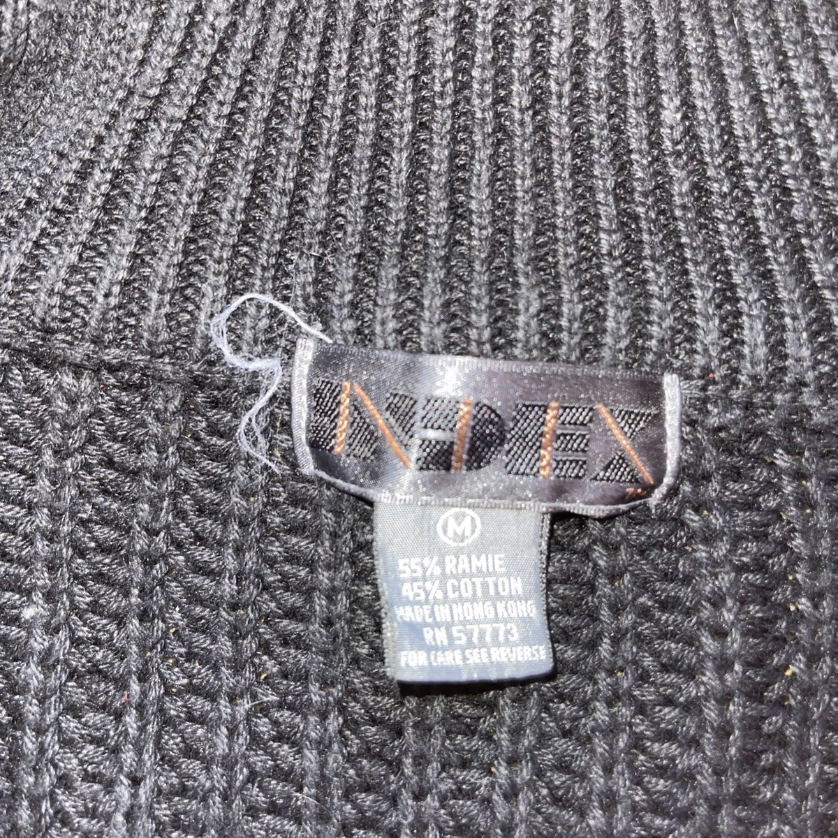 Vintage Index Quarter Zip Medium 