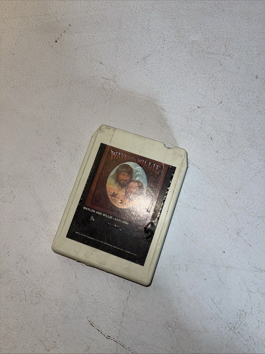 Waylon Jennings Willie Nelson - Waylon and Willie - 8 Track Tape