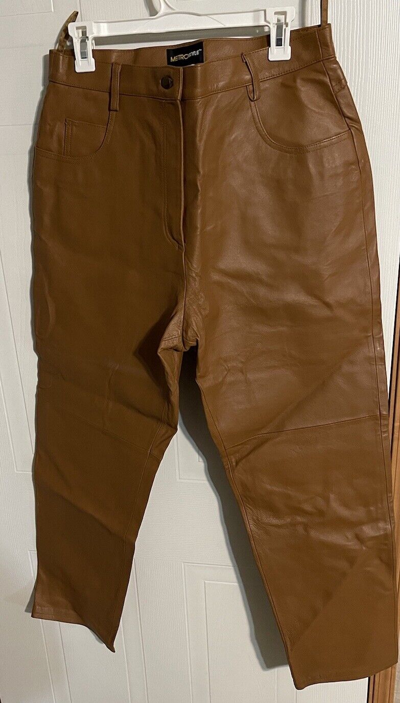 Metrostyle Leather Pants Size 16