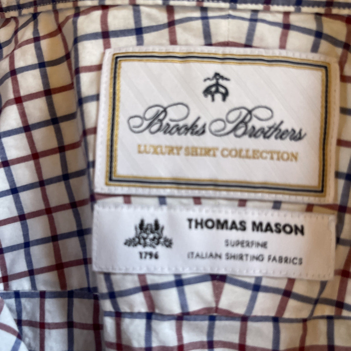 brooks brothers thomas mason shirt 18