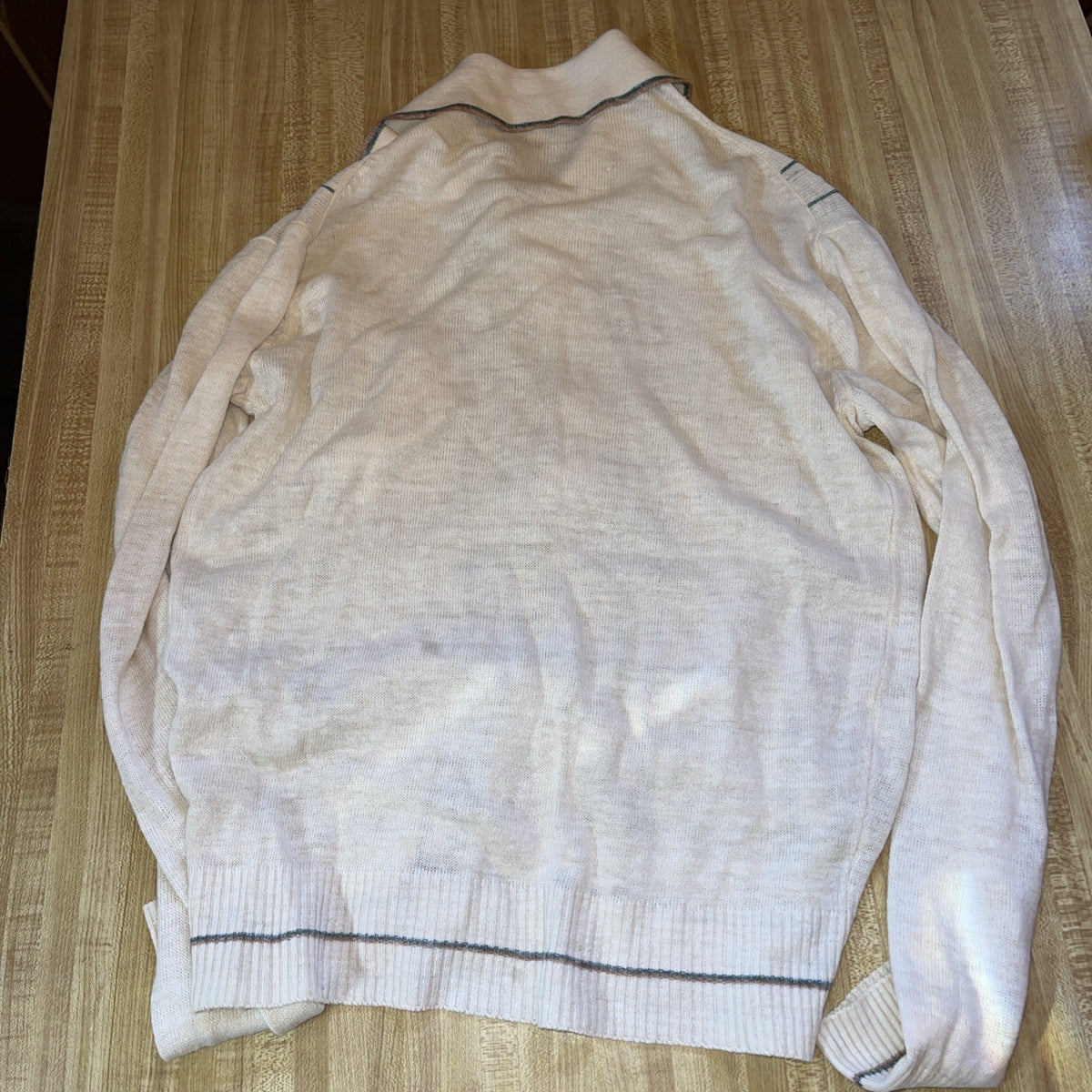 Vintage Anderson Little Co Linen Blend Sweater Medium 