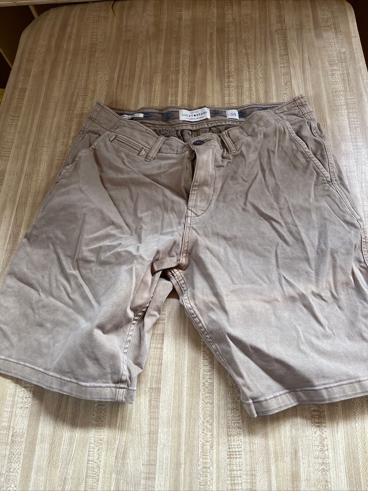 Lucky Brand Saturday Stretch Shorts 34