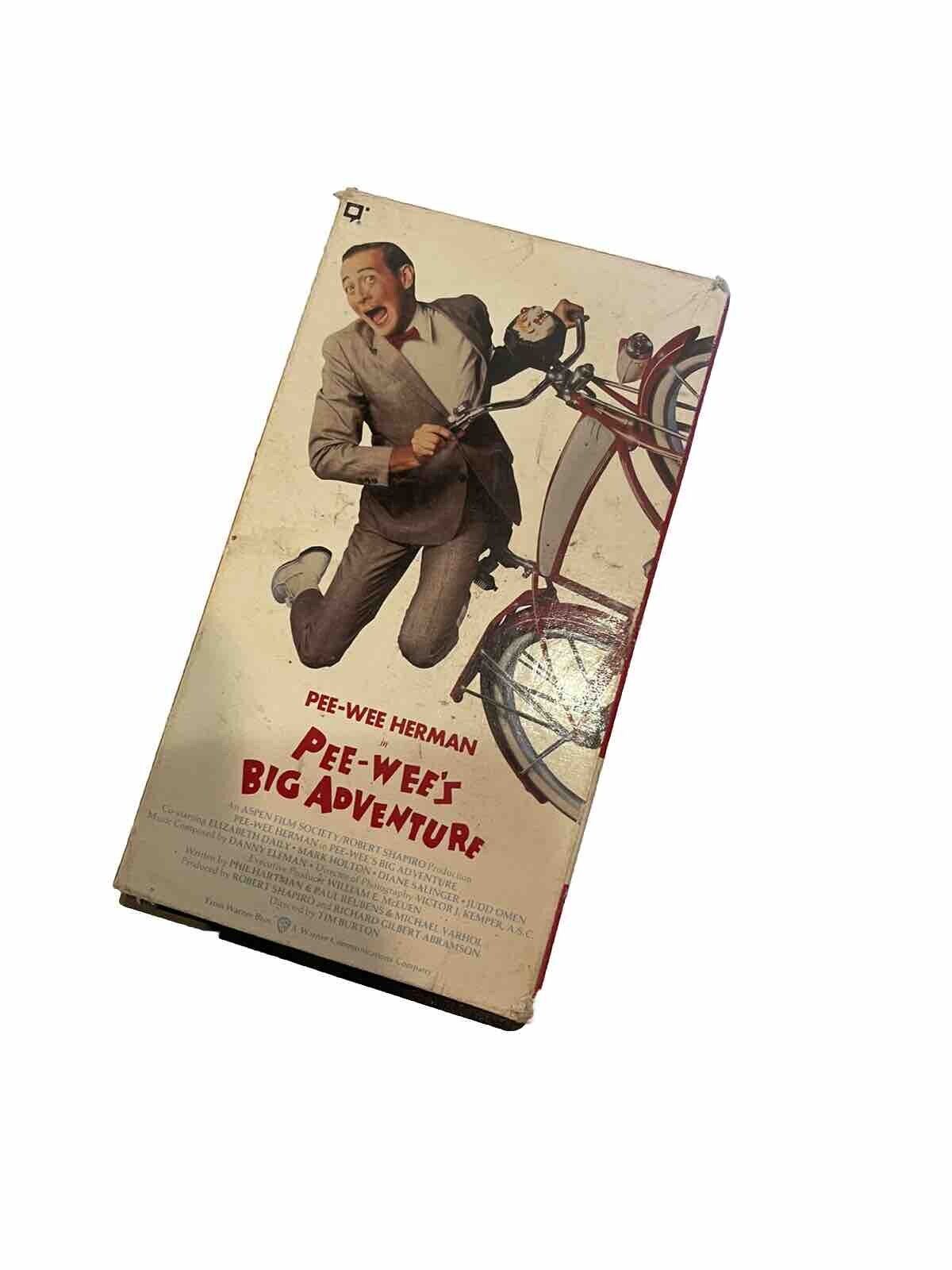 Pee-Wees Big Adventure (VHS)