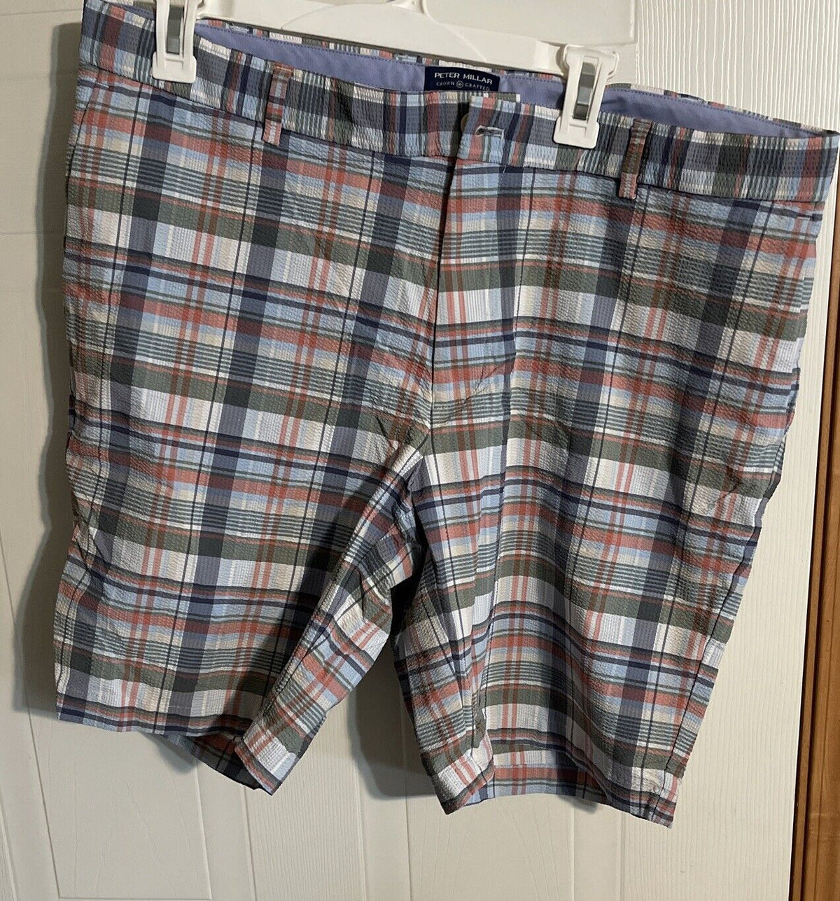 Peter Millar Crown Crafted Patchwork Shorts 38