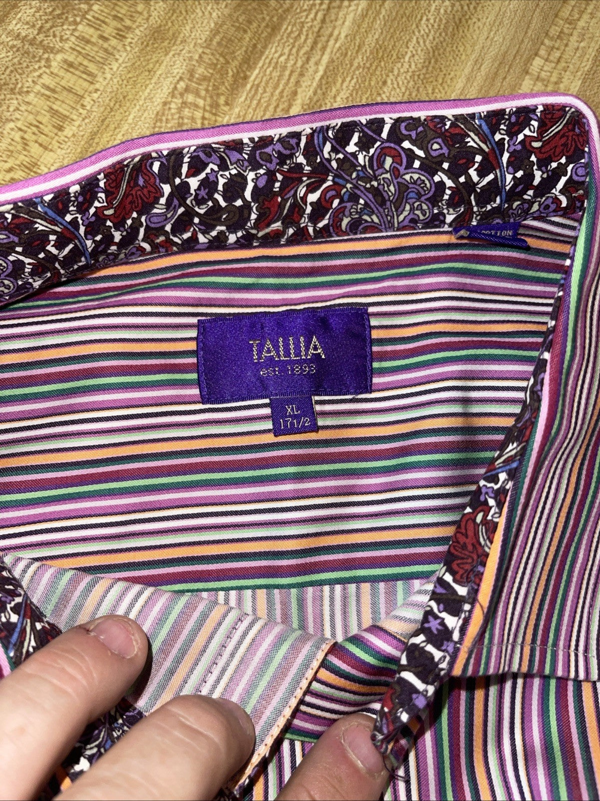 Tallia Dress Shirt XL