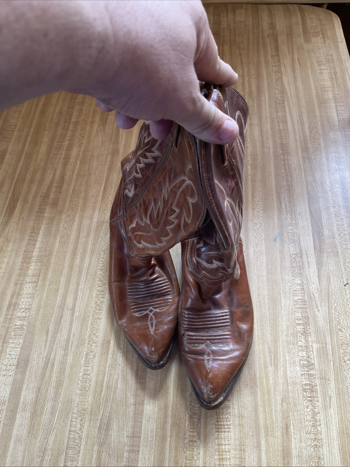 j chisholm cowboy boots 8.5d