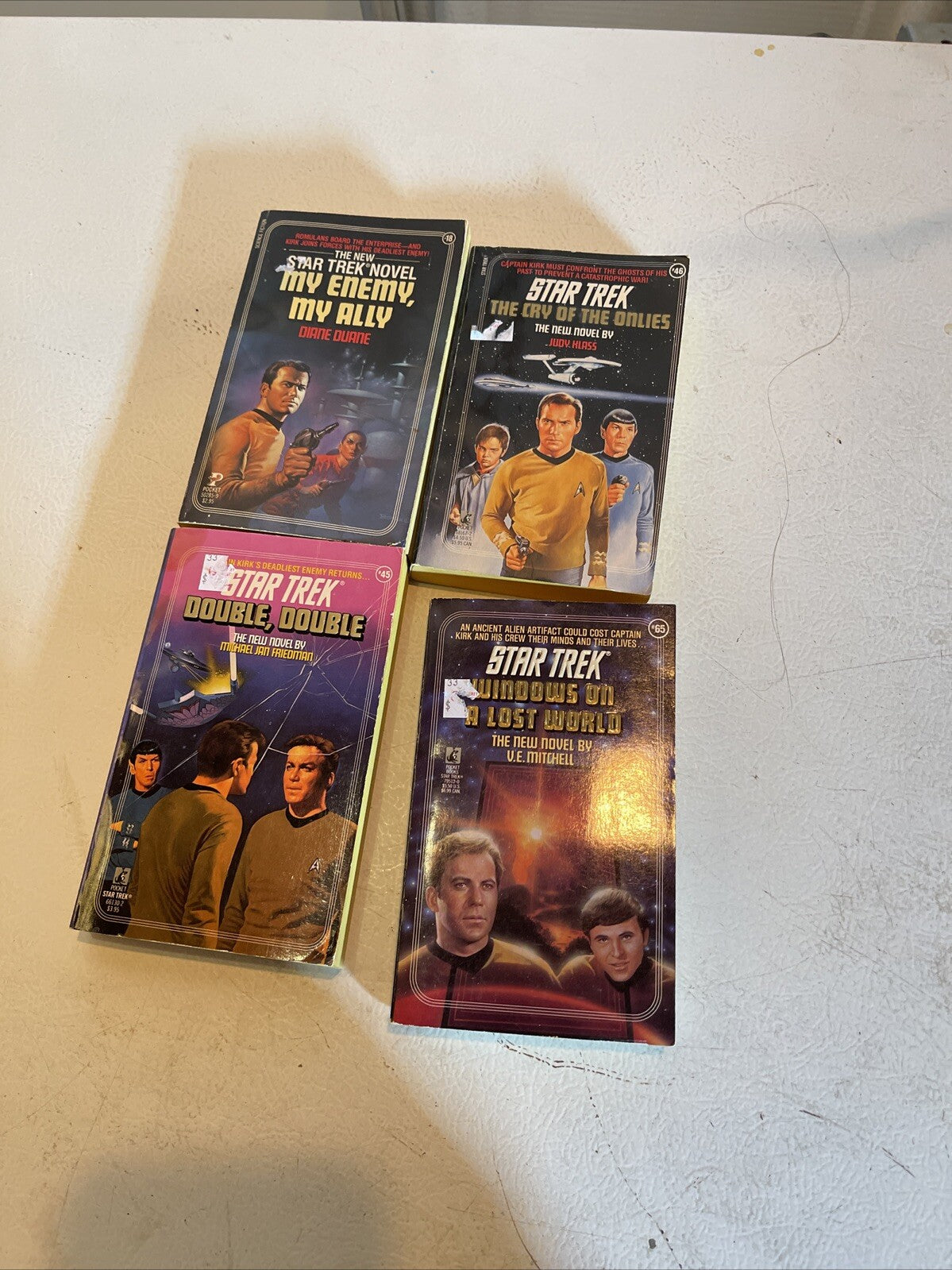 Massive Star Trek Book Lot