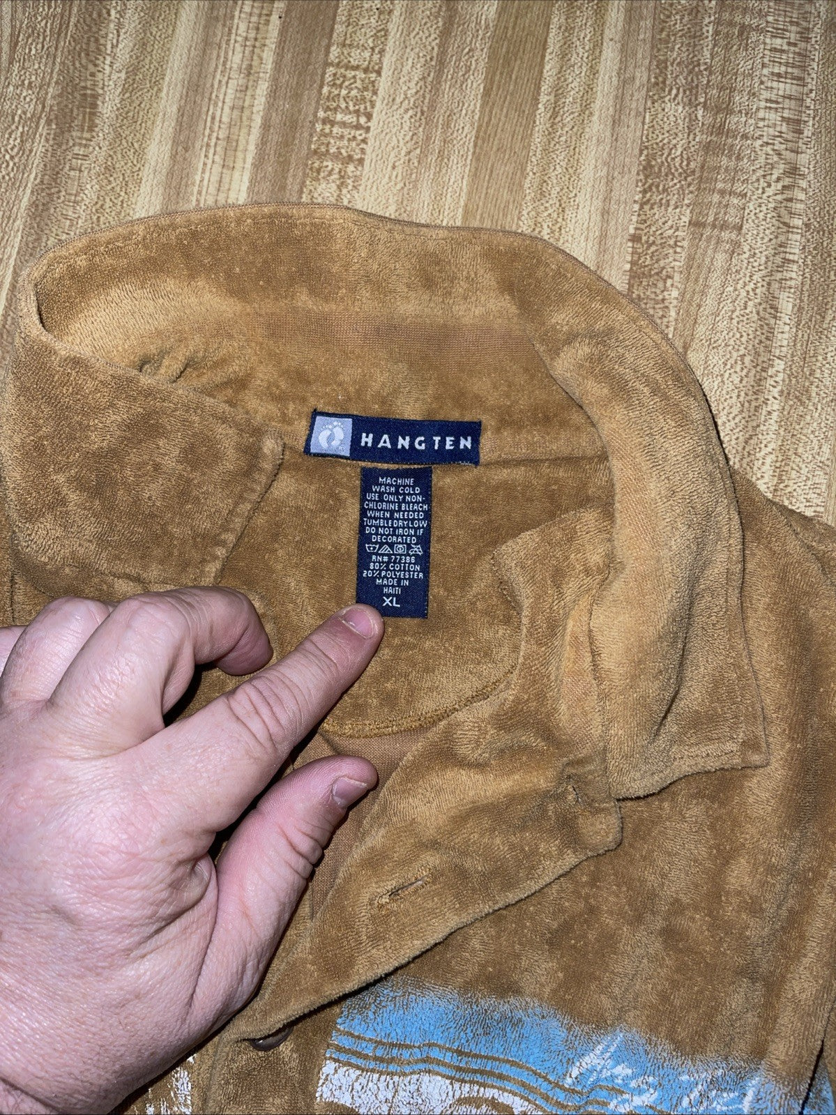 Vintage Hang Ten Polo XL