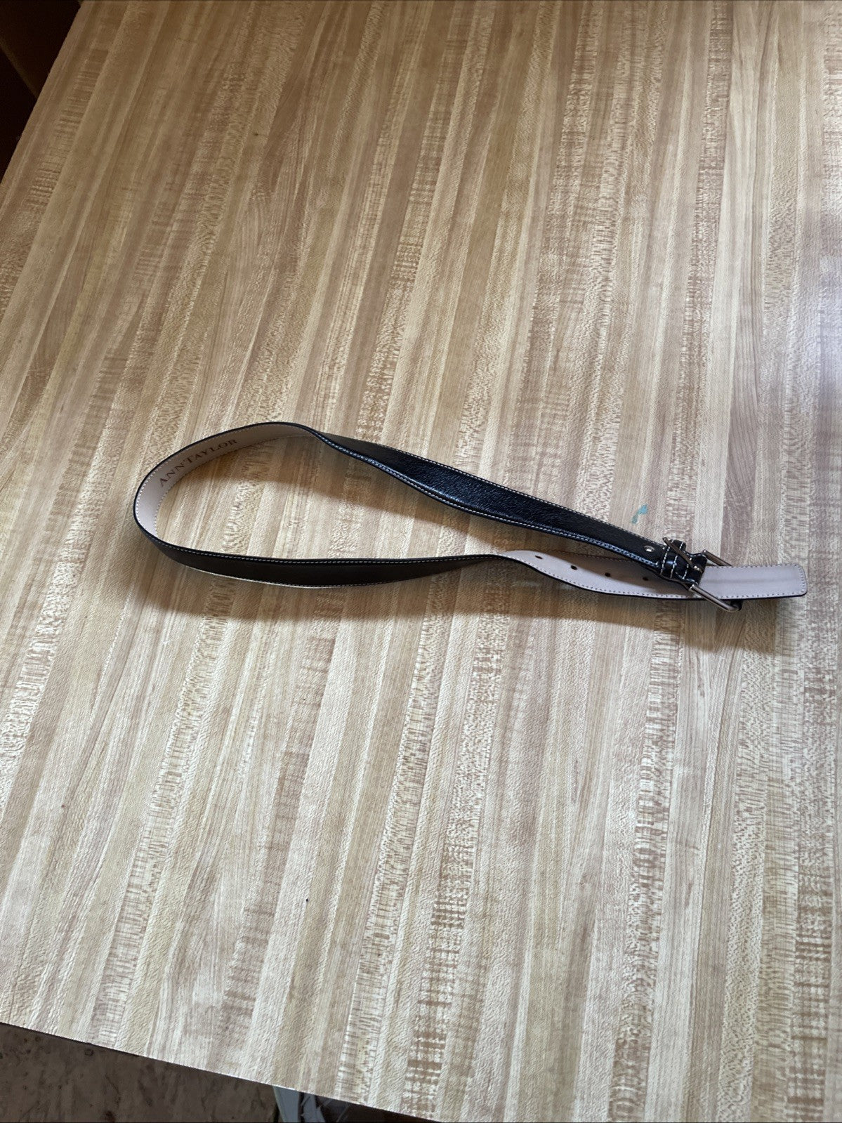 Ann Taylor Leather Belt Small 