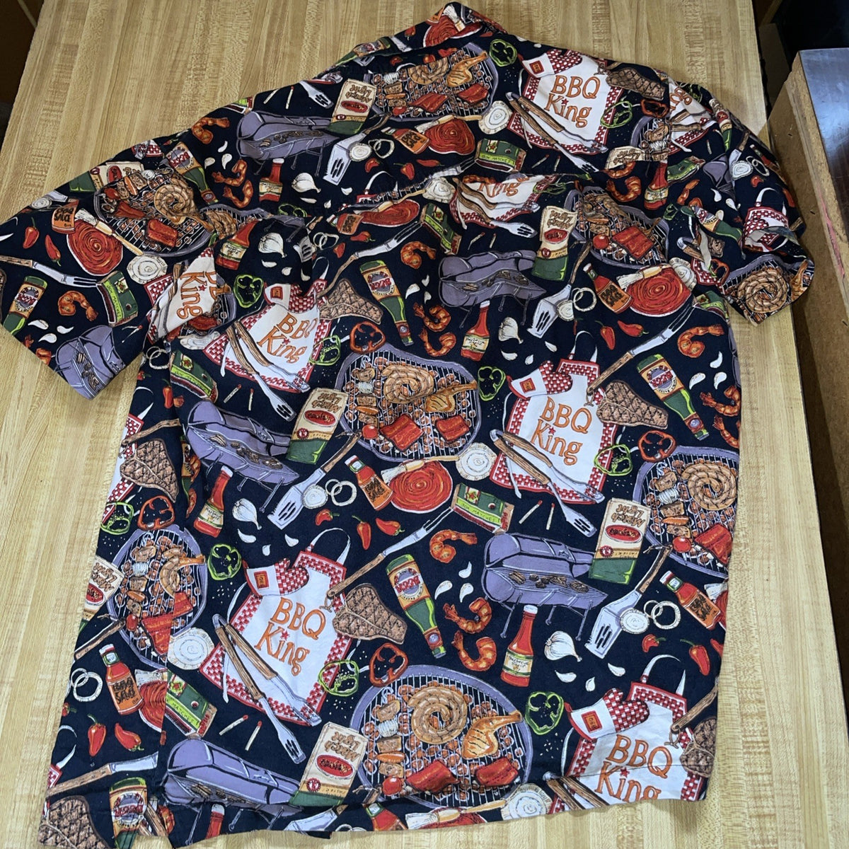 D’em Crazy Hawaiian Shirt Medium 