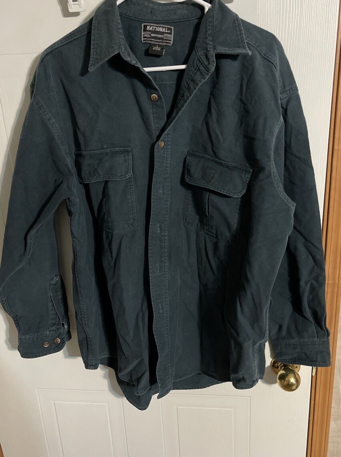 National Outfitters Flannel Large Shacket Chamois