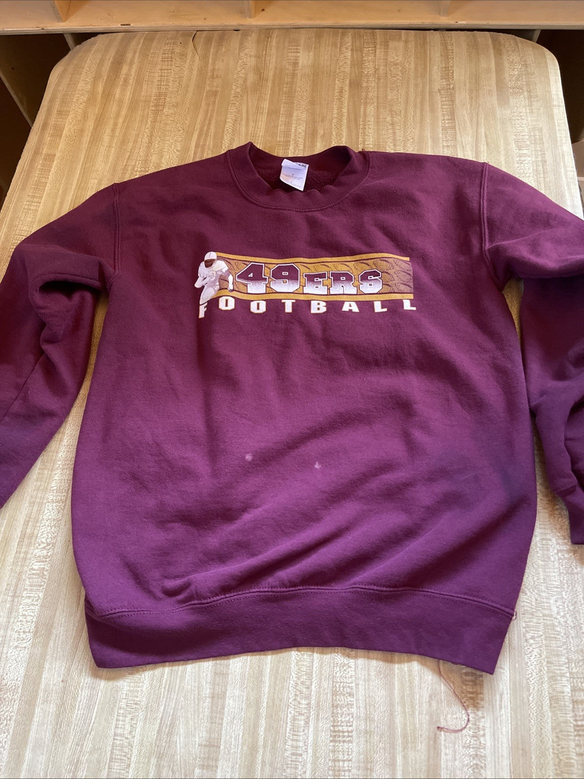 49ers Football Sweatshirt Small 