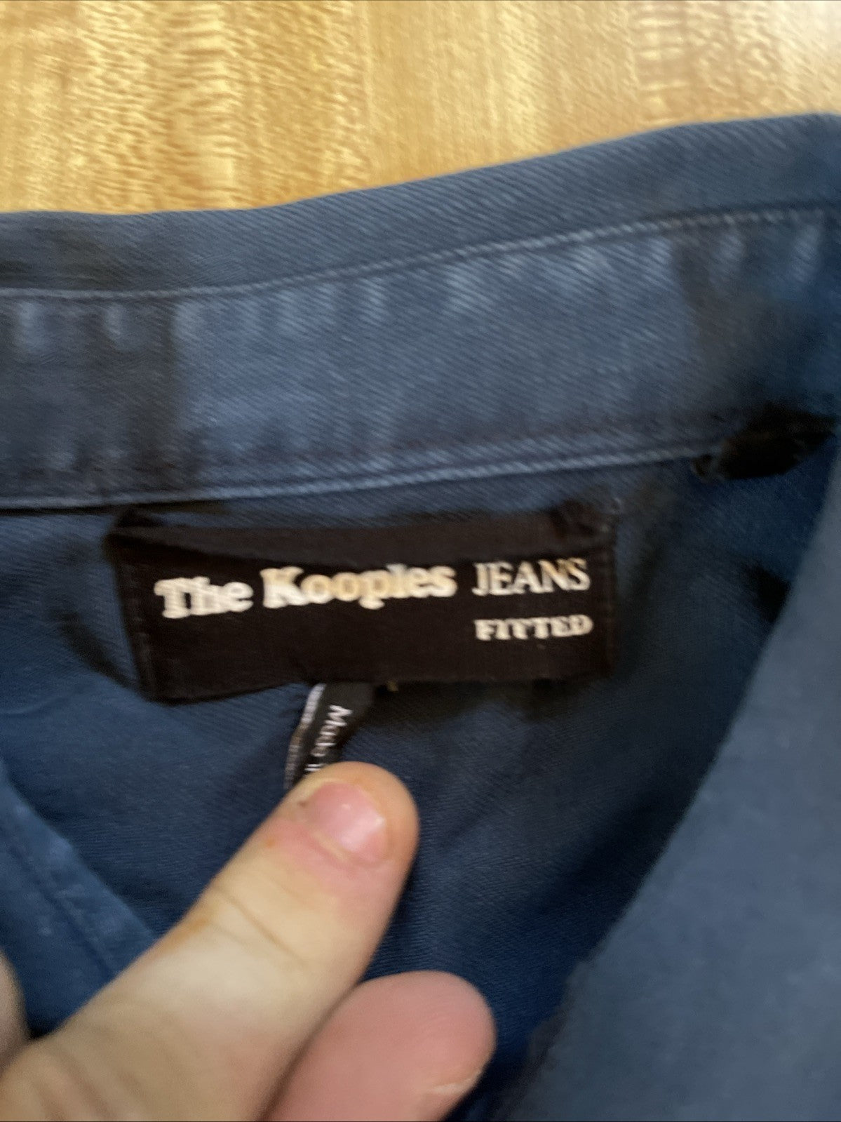 The Kooples Snap Button Shirt Large 