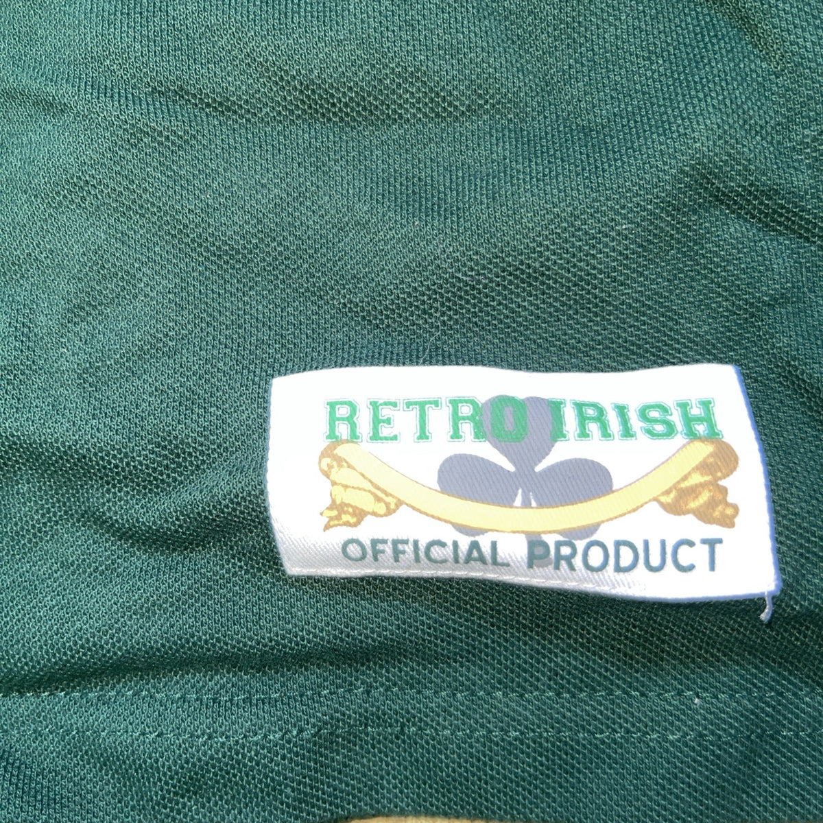 Retro Irish Ireland Polo Large 