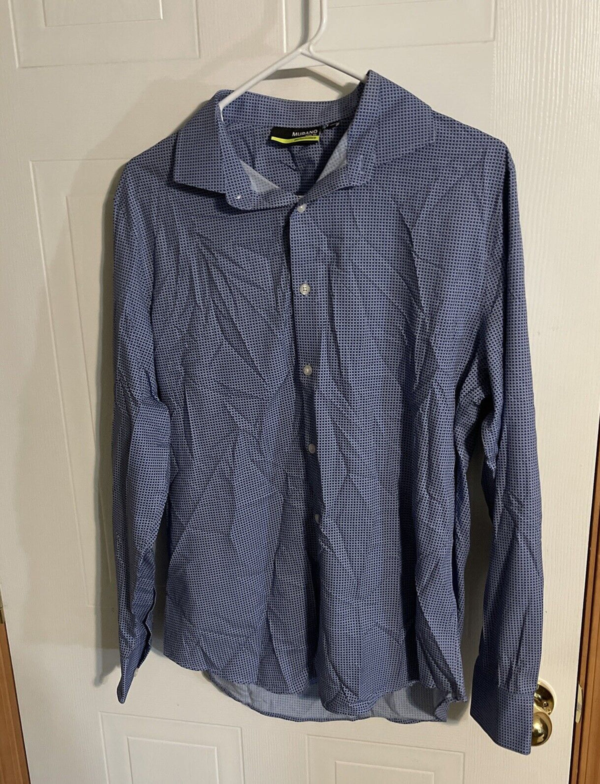 Murano Slim Fit Performance Shirt Large 