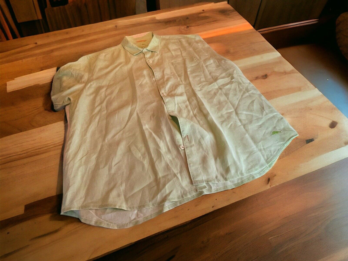 Tommy Bahama Linen Shirt XXL 
