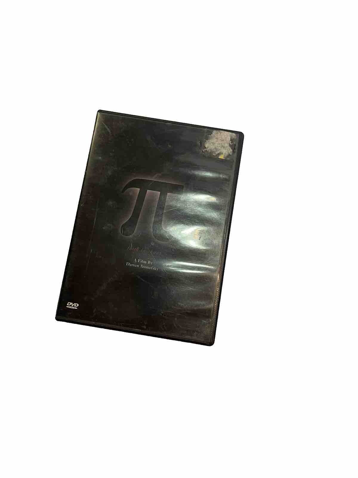Pi region 1 DVD (1998 Darren Aronofsky drama thriller movie)