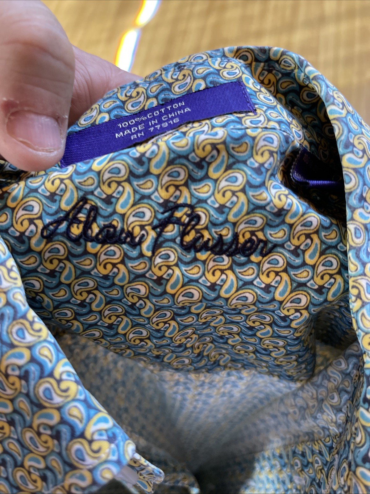 Alan Flusser Button Down Medium 