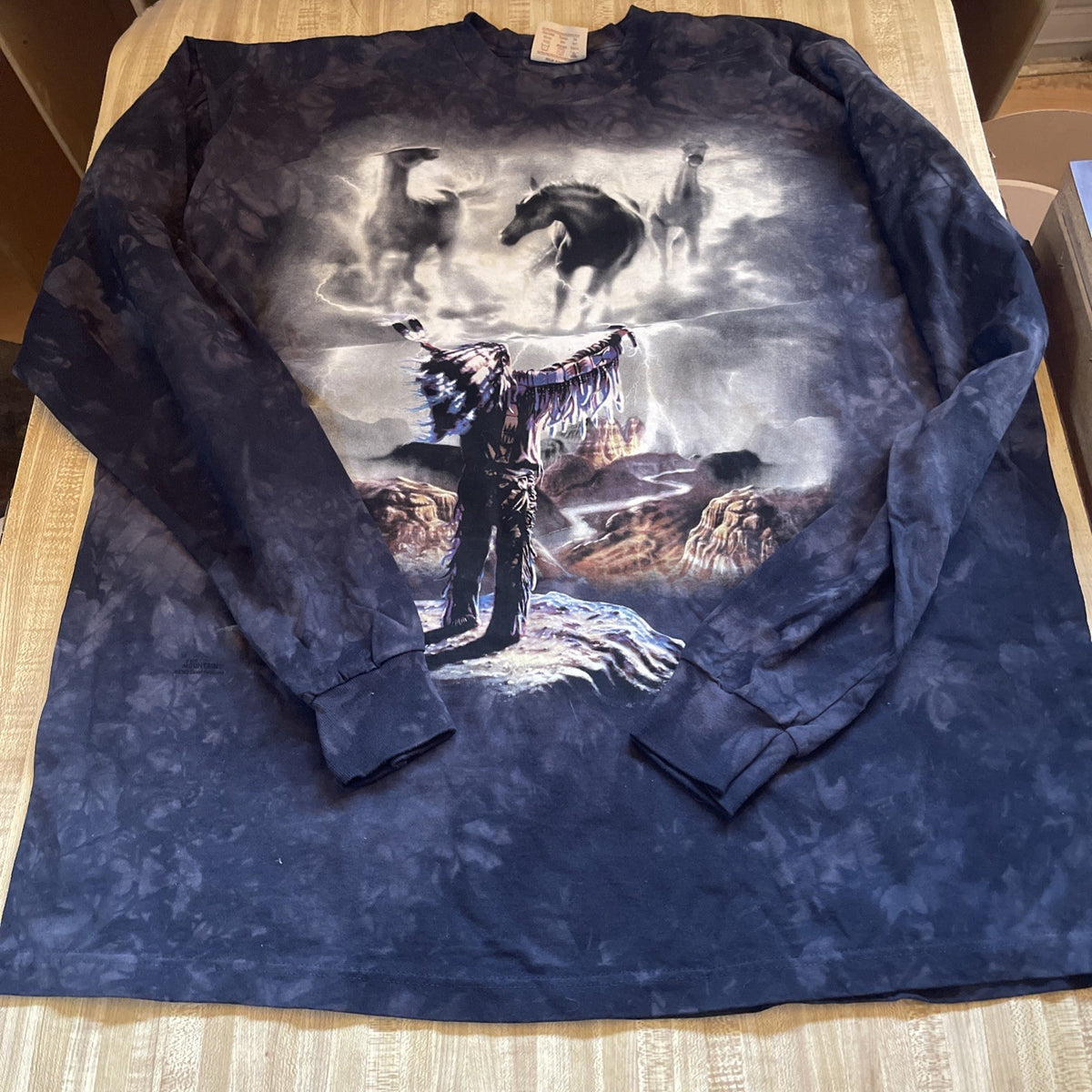 Vintage The Mountain Long Sleeve T Shirt 3XL 