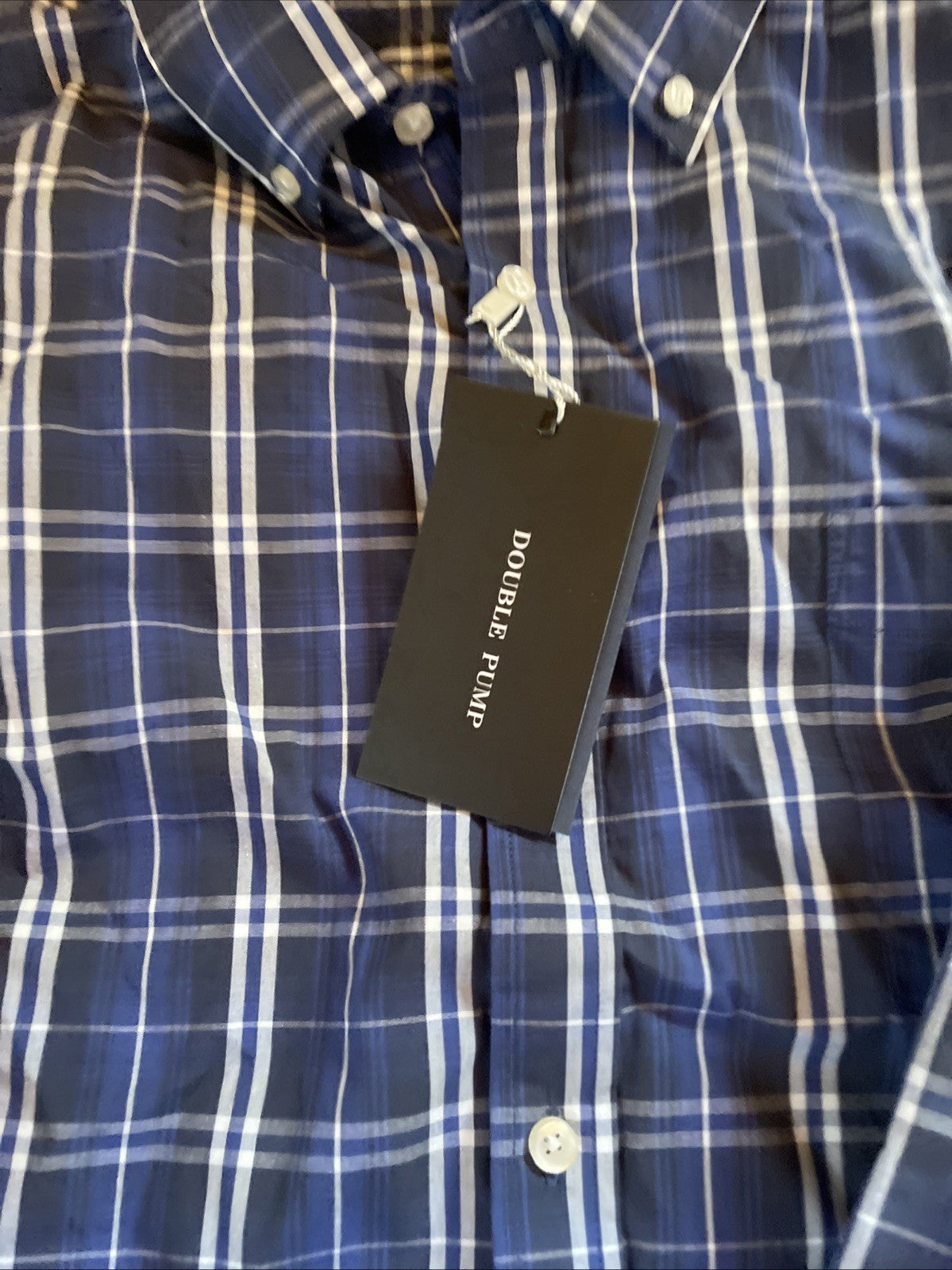 Double Pump Brand Button Down Shirt 3XLT NWT