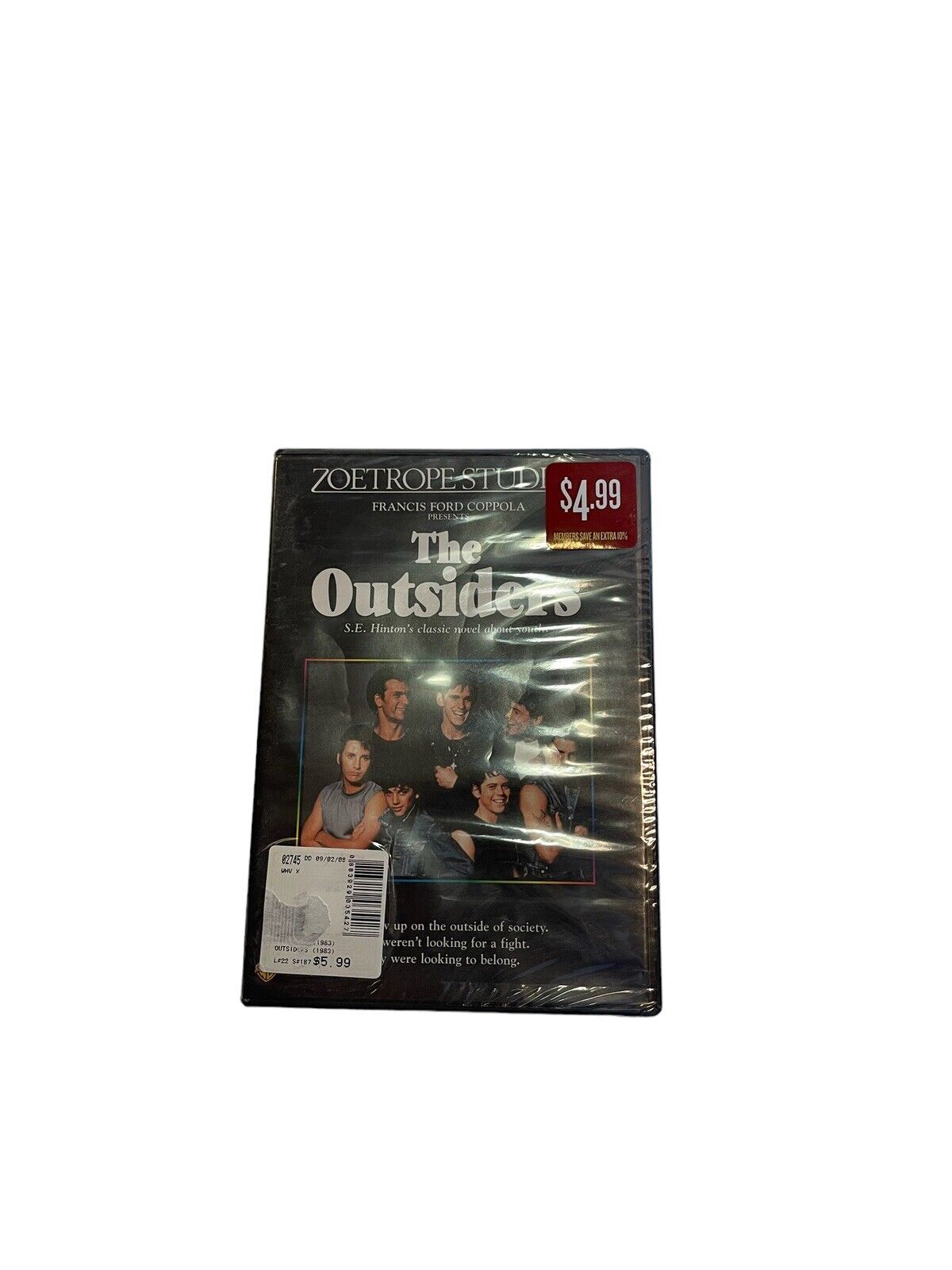 The Outsiders (DVD) NEW/SEALED