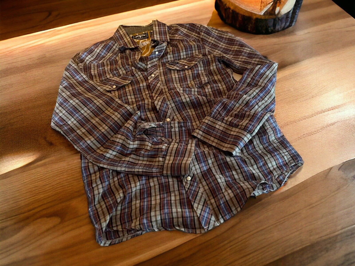 Elwood Pearl Snap Small 