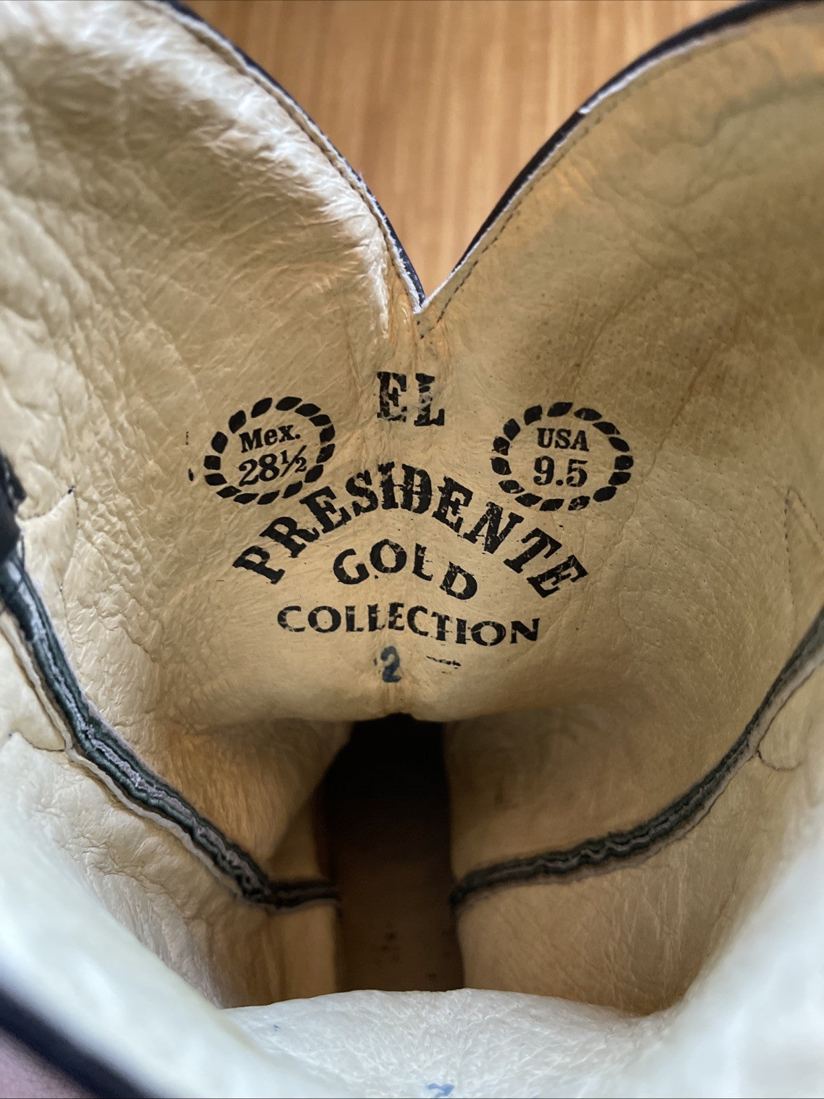 El Presidente Cowboy Boots 9.5 