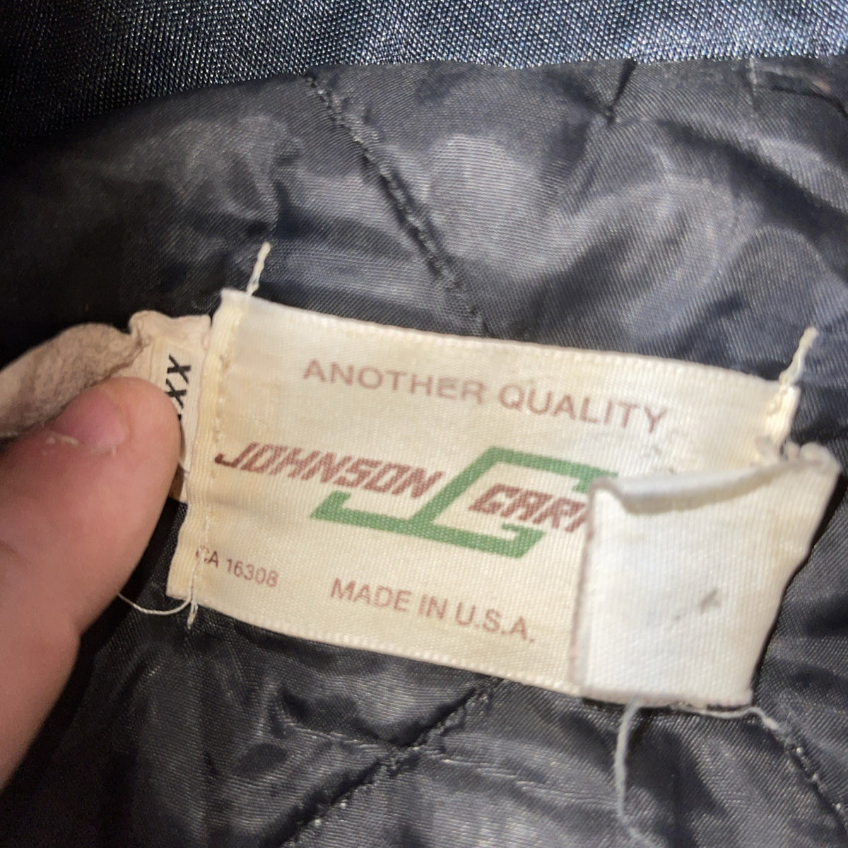 Vintage Johnson Garment Jacket Chicago Transit Authority 3XL 
