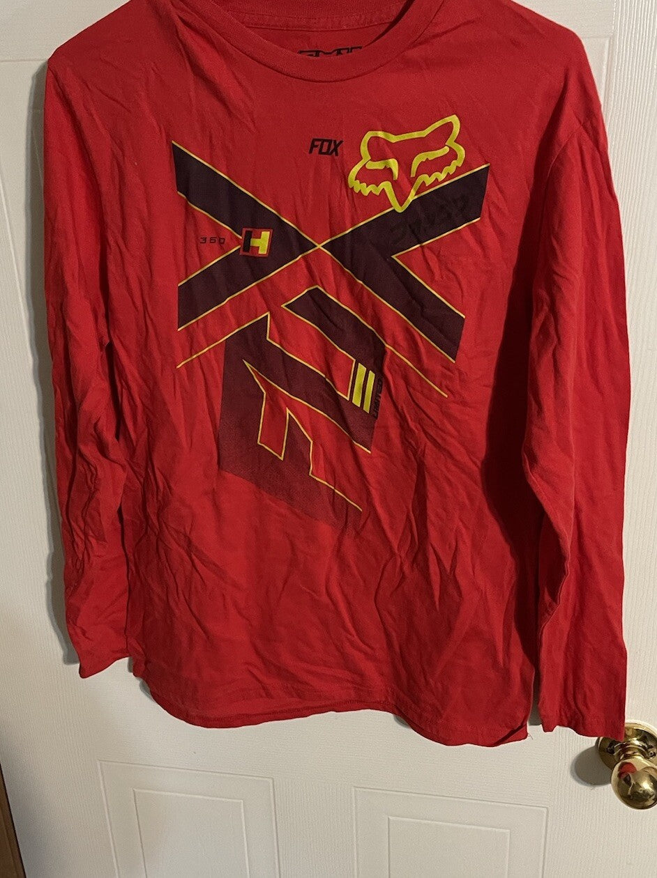 Fox Racing Long Sleeve T Shirt Medium
