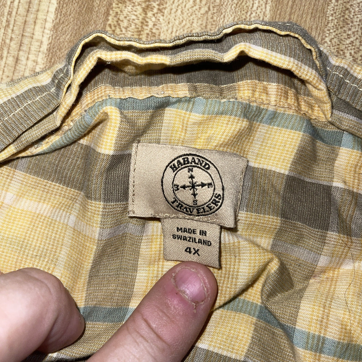Haband Snap Button Shirt 4X