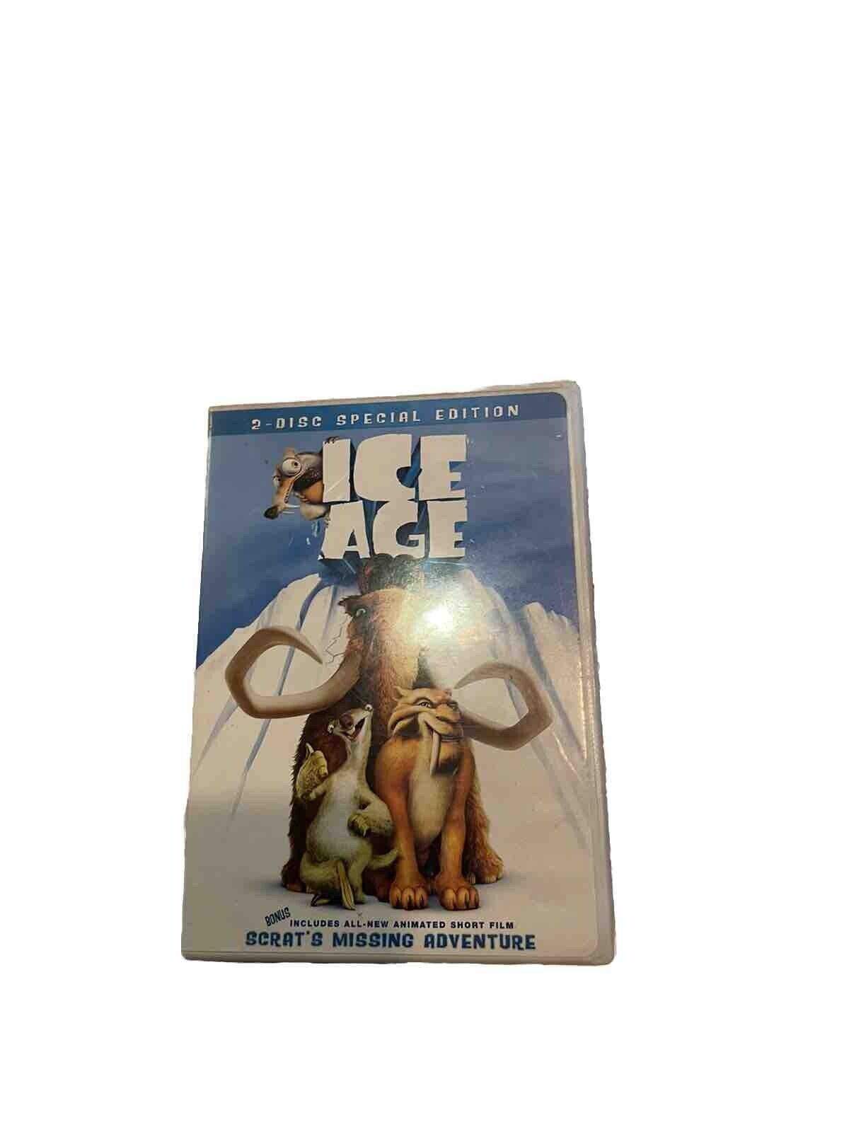 Ice Age (DVD, 2002, 2-Disc Set, Includes Full Frame and Widescreen Versions)