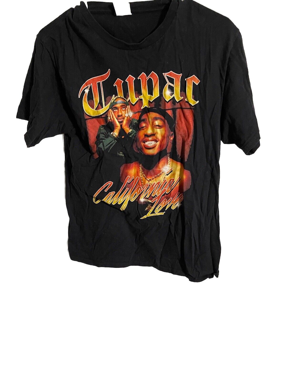 Tupac California Love T Shirt Medium 