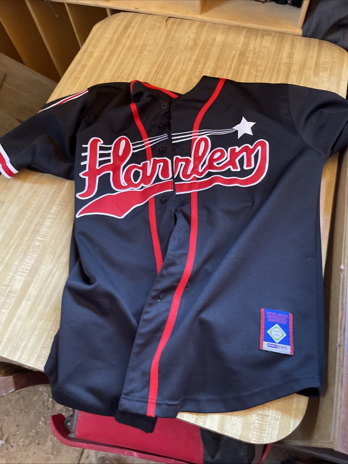 Boom X Sports Harlem Baseball Jersey XL