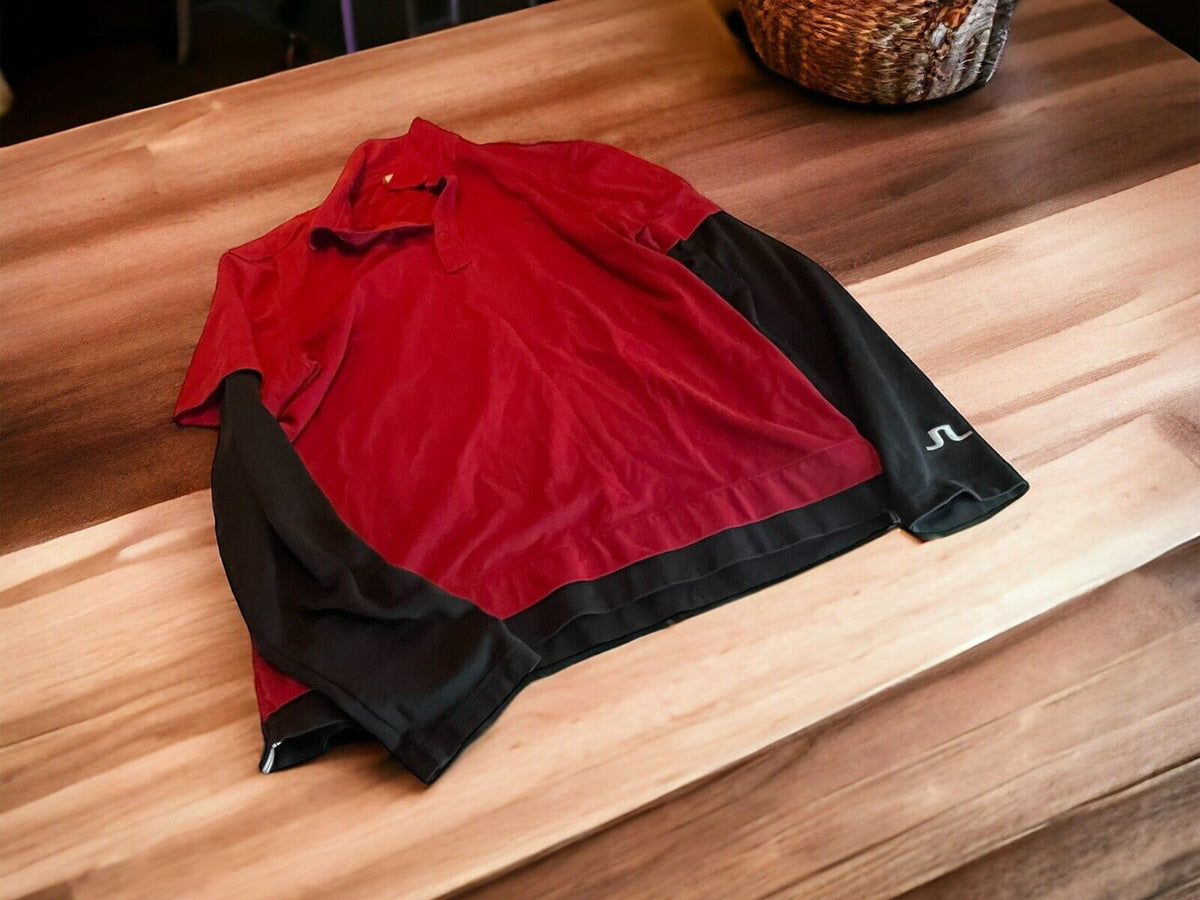 J Lindeberg Long Sleeve Polo Large 