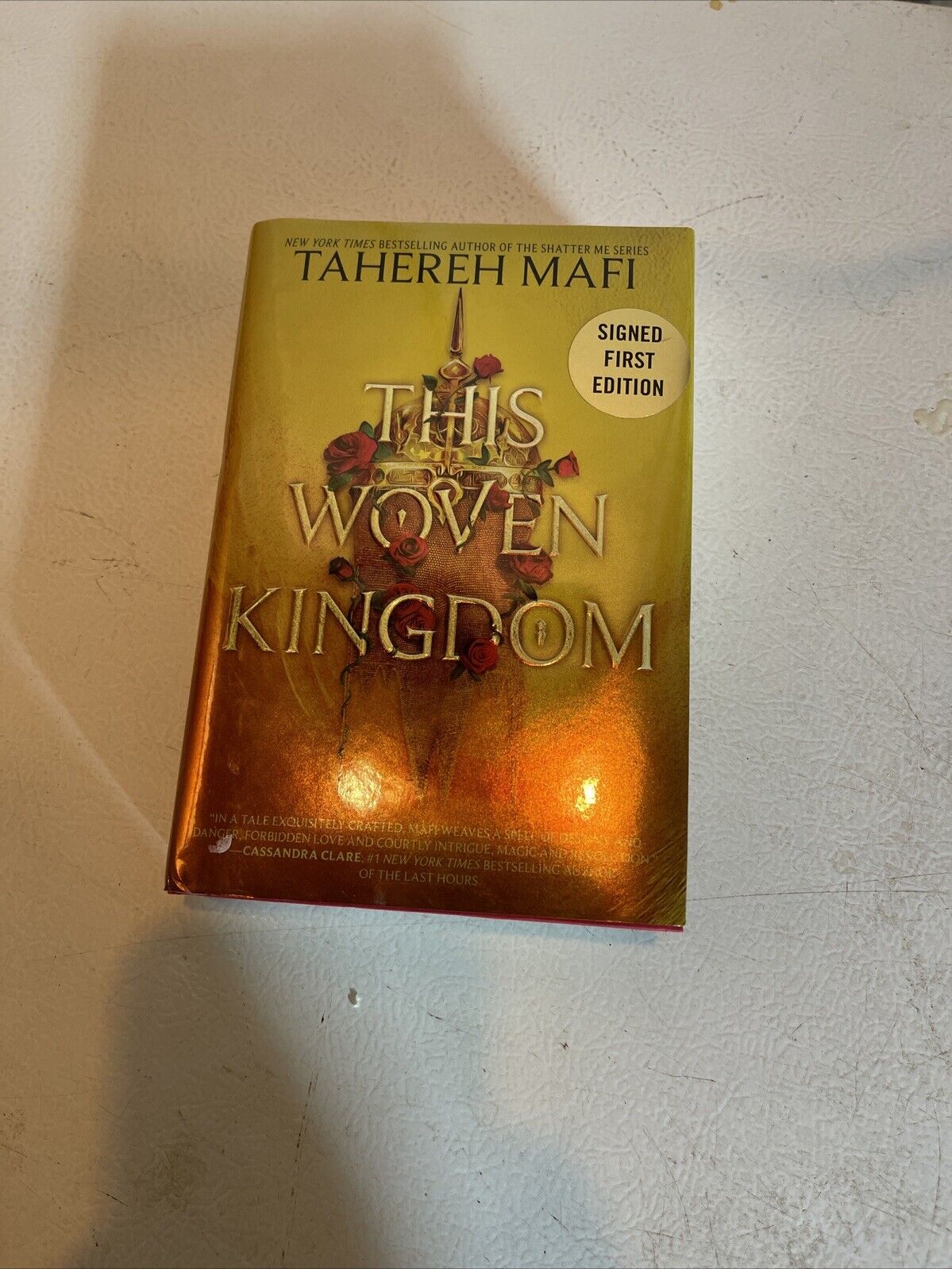 This Woven Kingdom Signed First Edition  Hardcover