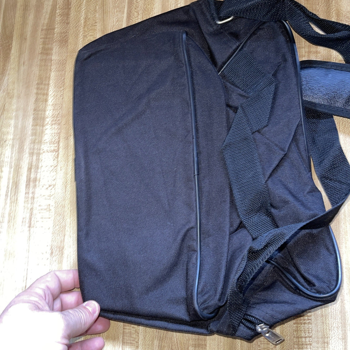 Protocol Bag Black Business Adjustable Shoulder Strap Document