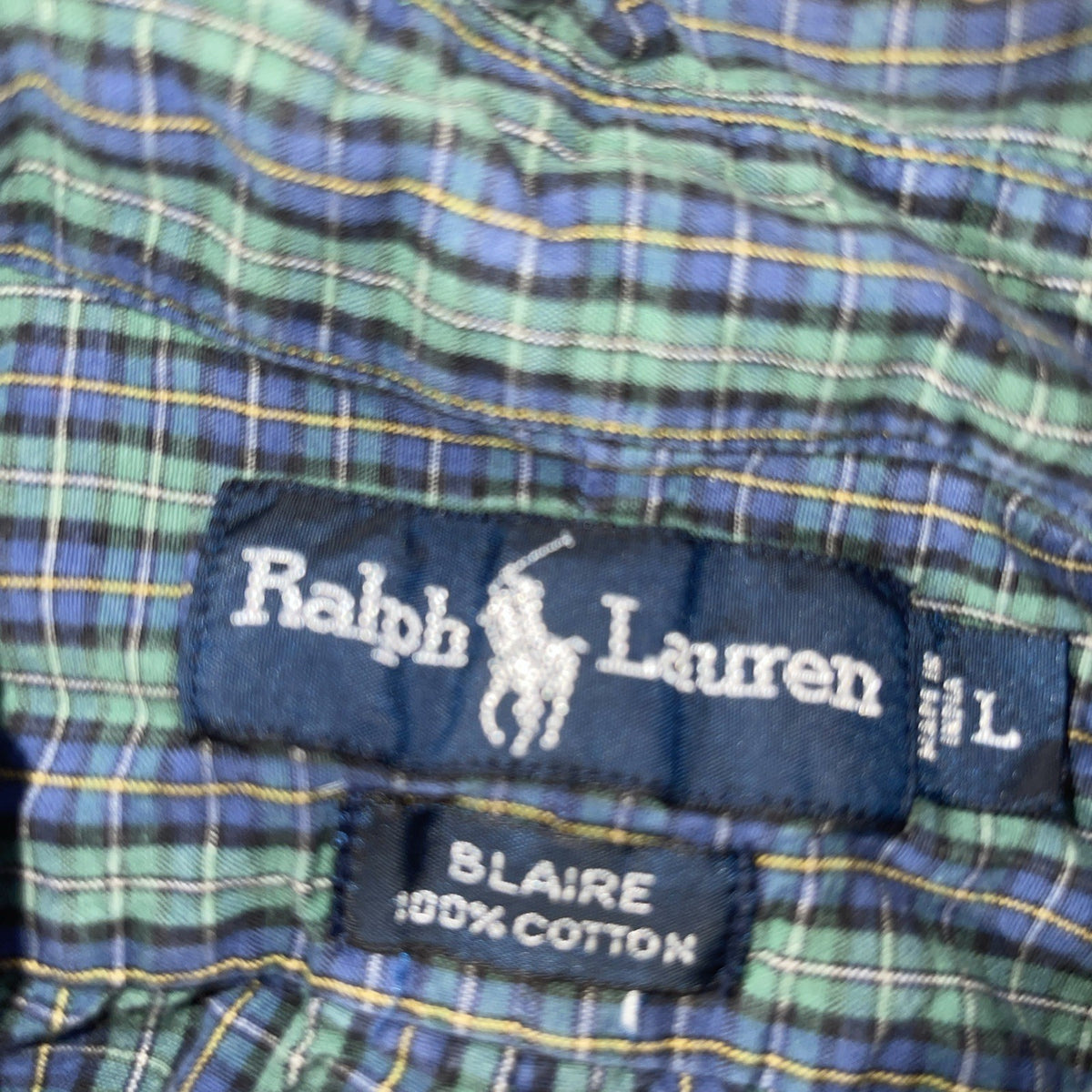 ralph lauren blaire button down Large