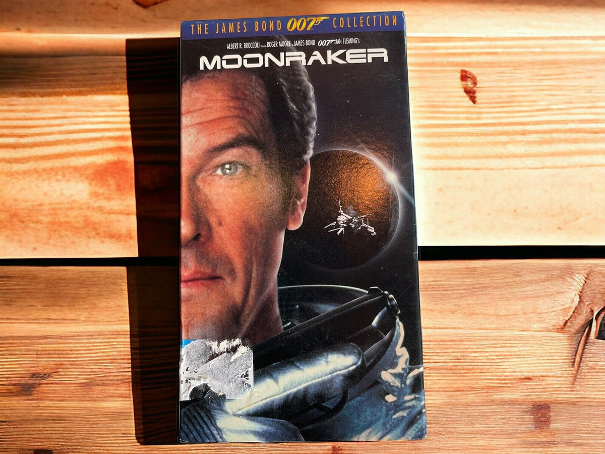 JAMES BOND 007 MOONRAKER VHS, Roger Moore -
