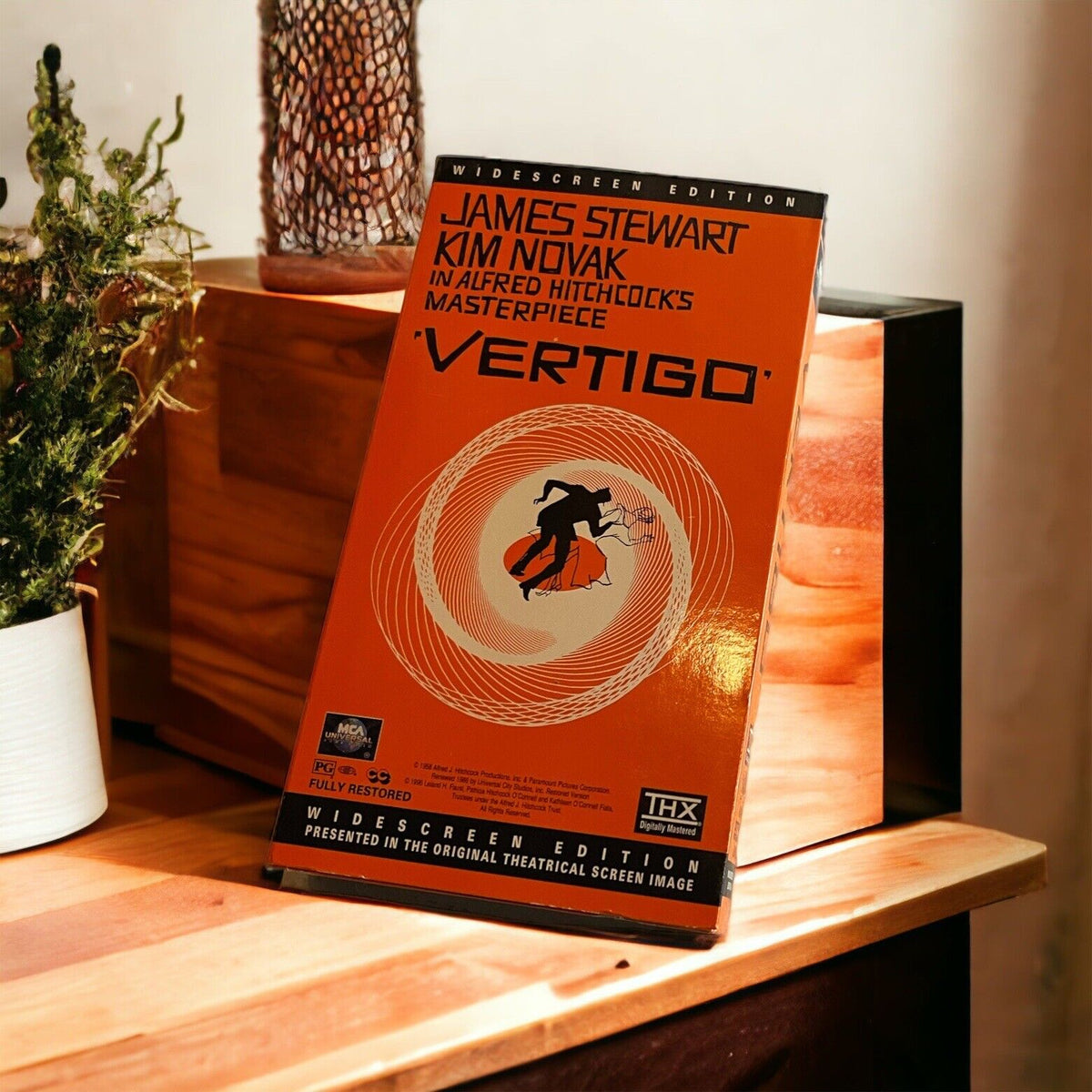 Vertigo (Hitchcock, 1958) Used VHS Widescreen Edition