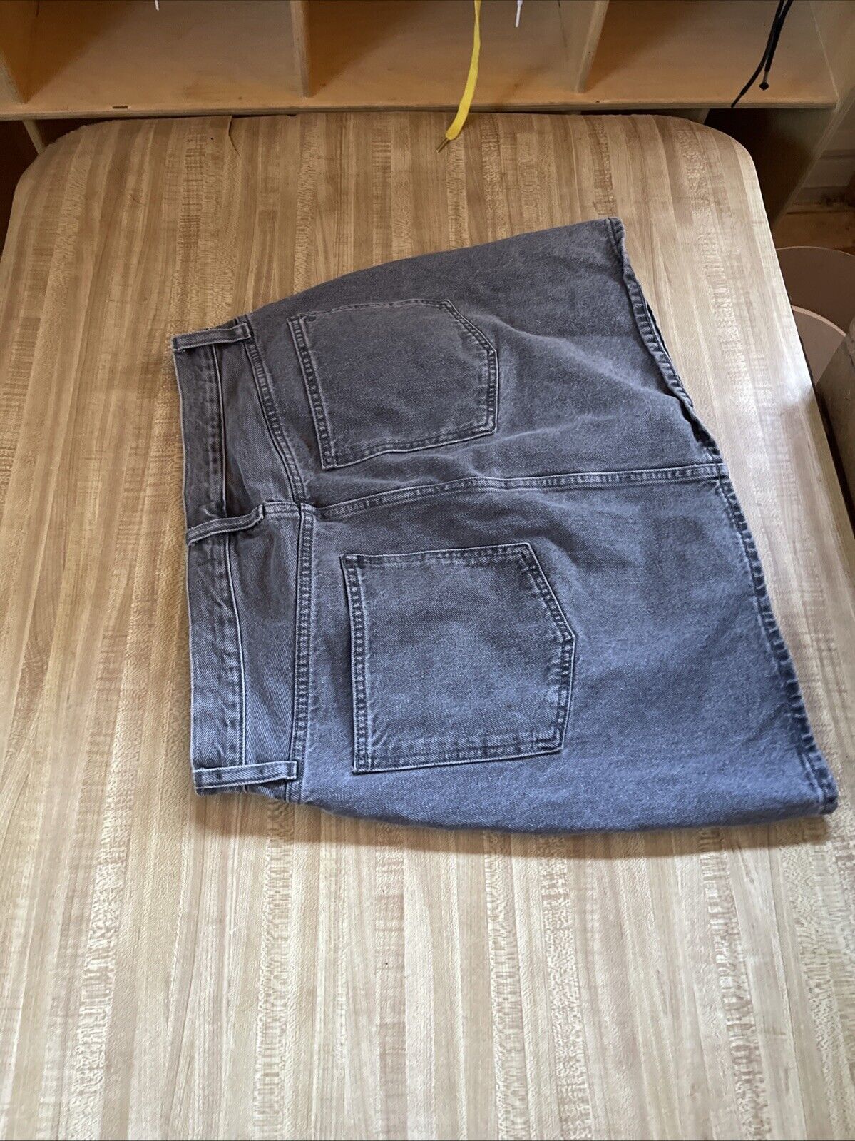 Madewell Rigid Denim A Line Skirt 30