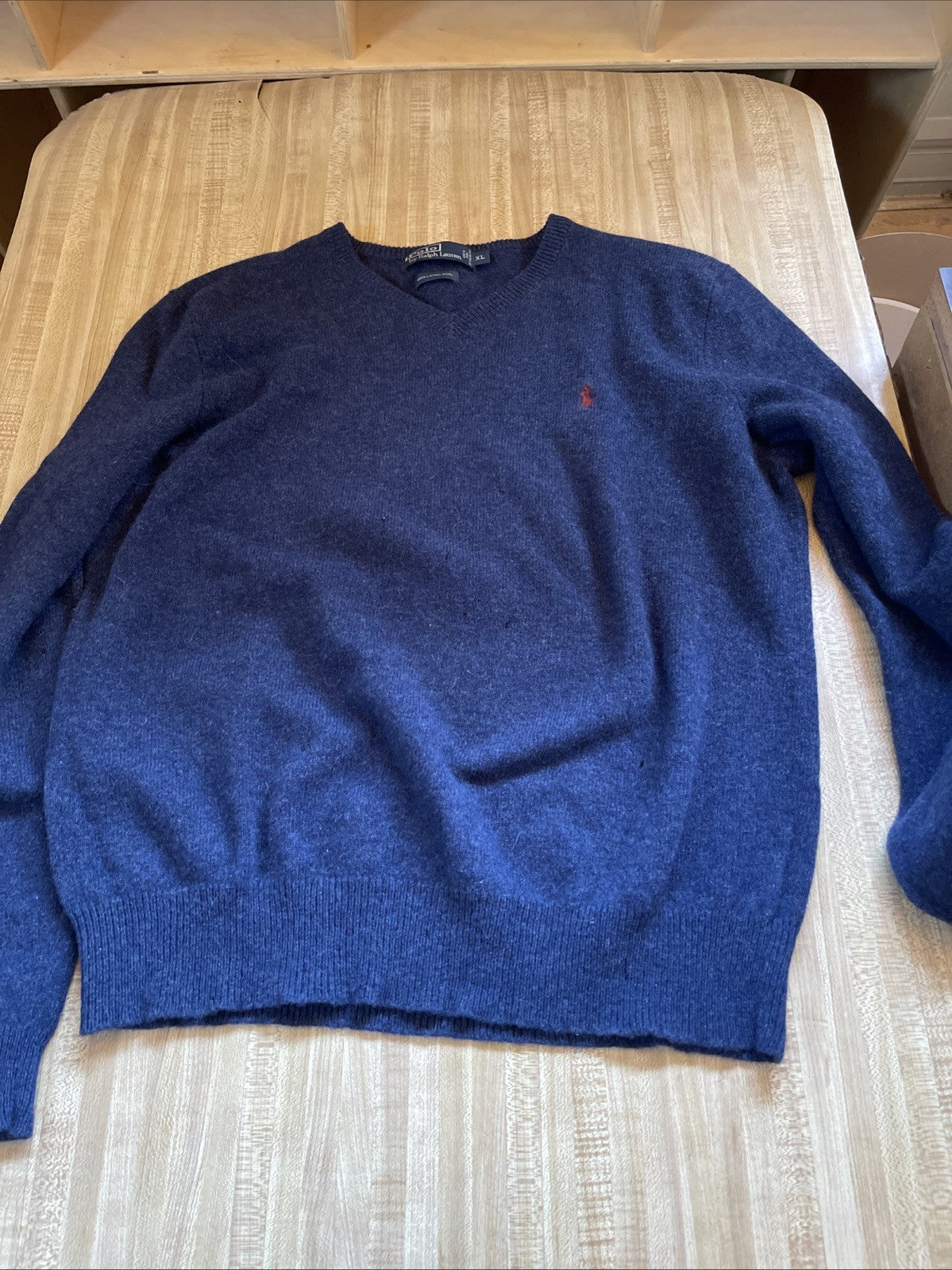 polo ralph lauren lambswool sweater XL